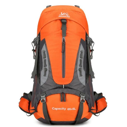 PeakPioneer 60L Rugged Expedition Pack | Rain Cover & Ergonomic Support | Multiple Compartments | Travel & Adventure Essential