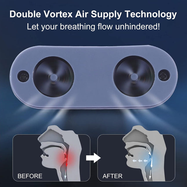 Micro CPAP | Travel-Friendly Sleep Solution | Anti-Snoring Device | Medical-Grade Silicone | Compact & Portable | Comfortable Nasal Fit | Whisper-Quiet Operation