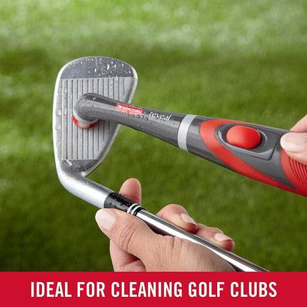 Cordless Electric Scrubber | Fast Cleaning Tool | Oscillating Head | Water Resistant | Ergonomic Grip | Includes 4 AA Batteries | Ideal for Grout Lines & Tight Spaces | Rubbermaid Durability