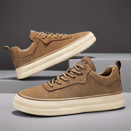 Suede Lo Casual Footwear | Men's Breathable Non-Slip Sneakers | All-Day Comfort | Minimalist Style