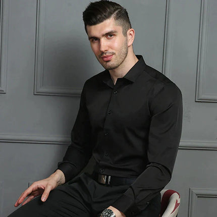 Men's Tailored Fit Stretch Shirt | Effortless Movement | Hugo Collection