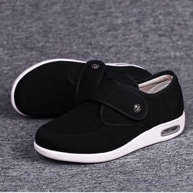 Women's Extra Supportive Wide-Fit Comfortable Shoes | Soft Padded Insole for Sensitivity | Durable & Stable Everyday Wear