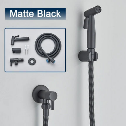 HygieneX | Bathroom Handheld Sprayer | Eco-Friendly Design | Adjustable Water Pressure | Durable Rust-Resistant Material | Easy DIY Installation | Slim and Modern Look | Daily Comfort and Hygiene