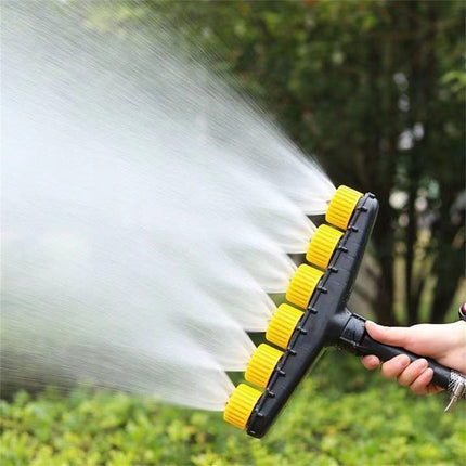 Adjustable Garden Atomizer Nozzle | High-Performance Spray | Versatile Watering Tool | Weather-Resistant | Ideal for Lawns & Farms | Ergonomic Design | Customizable Spray Patterns | Yellow & Black | Durable Build