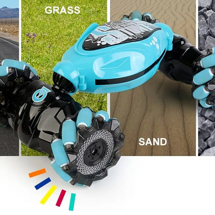 Gesture Sensing RC Car | Advanced Hand Gesture Control | Watch + Remote | Durable Design | High-Speed Stunts | Futuristic Play for Kids & Adults | Includes Rechargeable Battery & Charging Cable | Ages 6+