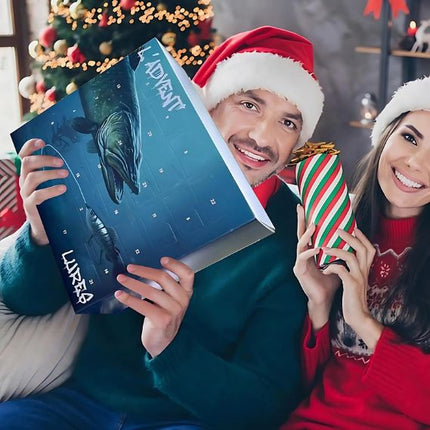 2024 Holiday Advent Calendar | 24 High-Quality Fishing Lures | Surprise Box for Freshwater & Saltwater | Ready-to-Use Lures | Perfect Gift for Anglers