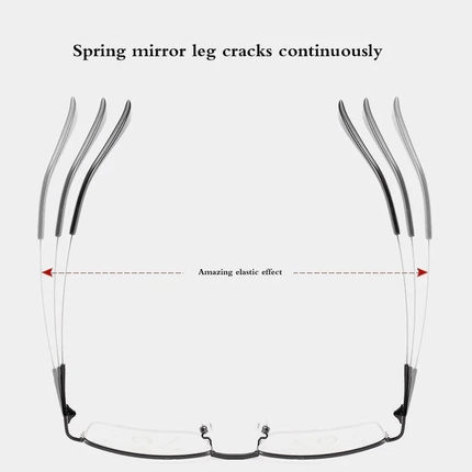 Progressive Multifocal Glasses | Lightweight | Anti-Blue Light | Japanese Near & Far Vision | Anti-Scratch | Drop-Proof | Outdoor & Indoor Use | 17.05g | Frame & Lens Balanced Craftsmanship