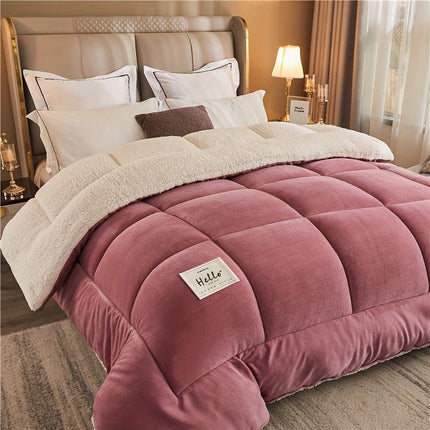 Reversible Three-Layer Warm Duvet | Ultra Soft Polyester Comforter | Multiple Sizes & Colors | Ideal for Cold Seasons