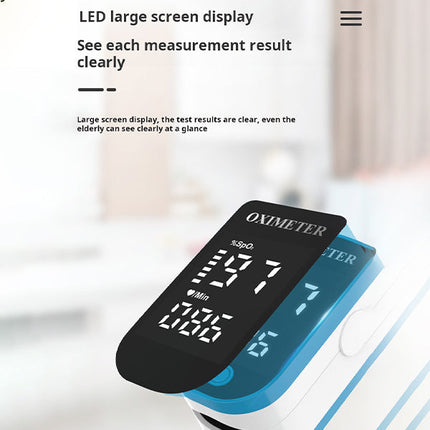 Non-Invasive Glucose Monitor | Advanced Sensor Technology | Fast, Accurate Results | Large LED Screen | Reversible Display | Portable Blood Sugar Measurement | Energy-Saving Auto Shut-Off