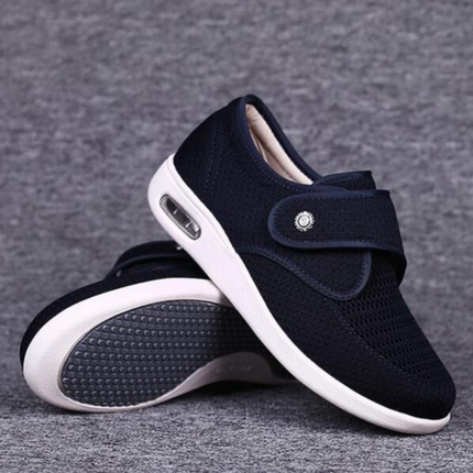 Women's Extra Supportive Wide-Fit Comfortable Shoes | Soft Padded Insole for Sensitivity | Durable & Stable Everyday Wear
