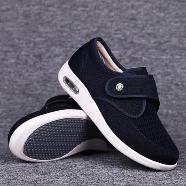 Women's Extra Supportive Wide-Fit Comfortable Shoes | Soft Padded Insole for Sensitivity | Durable & Stable Everyday Wear