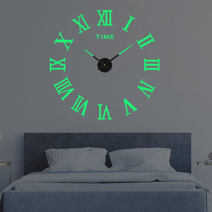 Moderno | Sleek Minimalist Wall Clock | 40 cm Diameter | High-Quality Design | Ideal for Living Room, Kitchen, Office | Easy-to-Read Clear Dial | Requires AA Battery