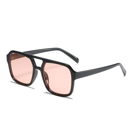 Retro Square Sunglasses | Vibrant Candy Colors | Reflective UV Protection Lens | Chic Beach Companion | Fashionable Comfort