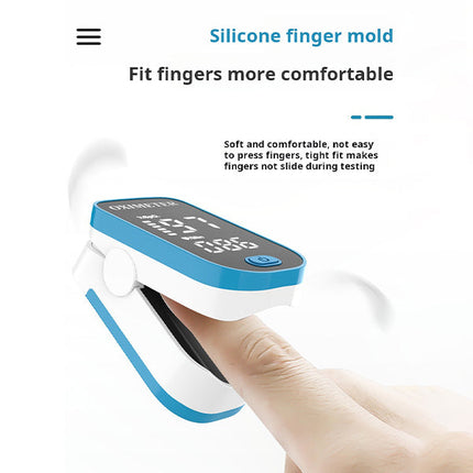 Non-Invasive Glucose Monitor | Advanced Sensor Technology | Fast, Accurate Results | Large LED Screen | Reversible Display | Portable Blood Sugar Measurement | Energy-Saving Auto Shut-Off