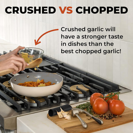 Premium Meat Masher | Heat Resistant Nylon | 5 Blade Ground Meat & Food Chopper | Ergonomic Non-Slip Handle | Safe for All Cookware | Easy Clean | Kitchen Utensil for Meat, Vegetables, Gelatin | Dishwasher Safe