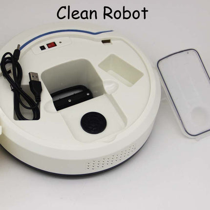Smart Robotic Vacuum Cleaner | Automatic Pet Hair and Dust Removal | 360° Steering | Compact Size | Low Noise | Carpet and Hard Floor Navigation | Rechargeable with 1.5 Hour Run Time