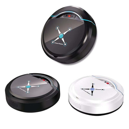 Smart Robotic Vacuum Cleaner | Automatic Pet Hair and Dust Removal | 360° Steering | Compact Size | Low Noise | Carpet and Hard Floor Navigation | Rechargeable with 1.5 Hour Run Time