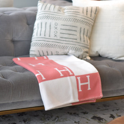 Luxury Wool Cashmere Throw | Ultra-Soft Comfort | Elegant Decor | 140x170 cm | Multiple Colors | 800g
