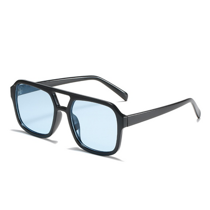 Retro Square Sunglasses | Vibrant Candy Colors | Reflective UV Protection Lens | Chic Beach Companion | Fashionable Comfort