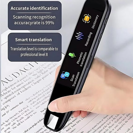 Instant Language Translator | 113 Language Support | Voice Recorder | Compact & Lightweight | Real-Time Text & Voice Translations | Interactive E-Dictionary | High-Precision OCR | Ideal for Travel & Study