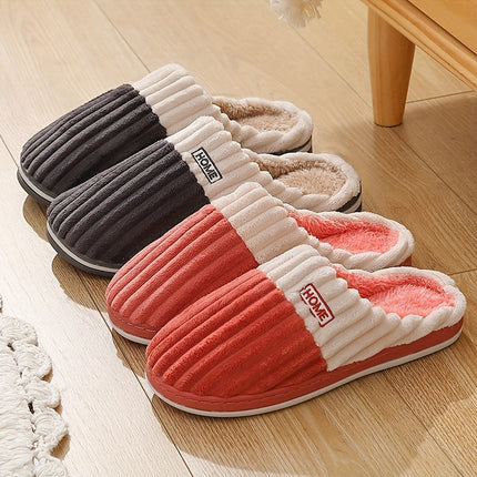 Men's Slippers | Warm Thick Lining - Machine Washable - Versatile Colors - Waterproof Sole