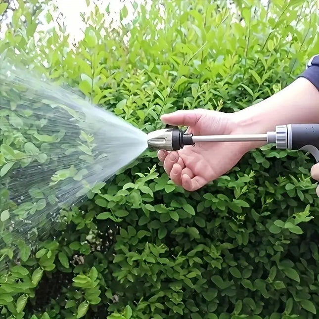High Pressure Water Gun | Durable & Weatherproof | Adjustable Turbo Nozzle | Suitable for Car Wash, Garden Watering, Patio Cleaning | Metal Connectors | Non-slip Rubber Grip | Easy Installation | Versatile Use