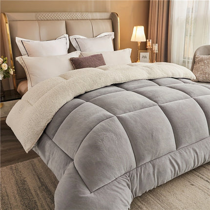 Reversible Three-Layer Warm Duvet | Ultra Soft Polyester Comforter | Multiple Sizes & Colors | Ideal for Cold Seasons