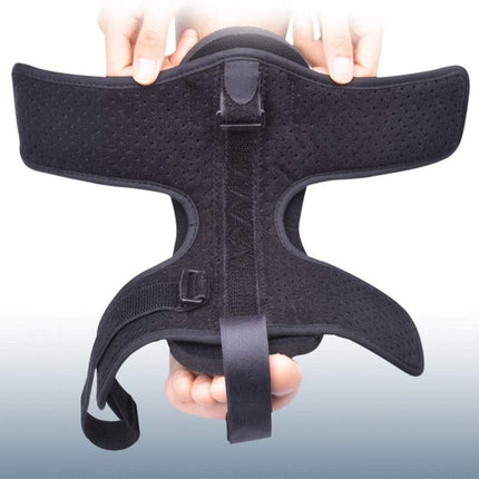 FlexiRelief Adjustable Nightfoot Brace | Supports for Aching Heels & Feet | Comfortable, Breathable Design for Restful Sleep | Aids in Relieving Plantar Fasciitis, Heel Spur, Drop Foot & Tendonitis