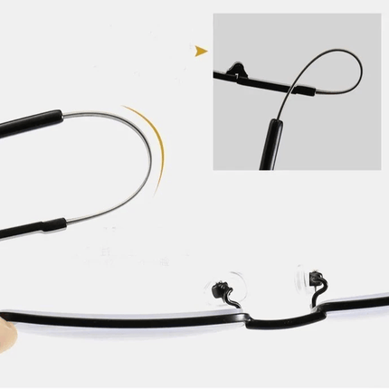Progressive Multifocal Glasses | Lightweight | Anti-Blue Light | Japanese Near & Far Vision | Anti-Scratch | Drop-Proof | Outdoor & Indoor Use | 17.05g | Frame & Lens Balanced Craftsmanship