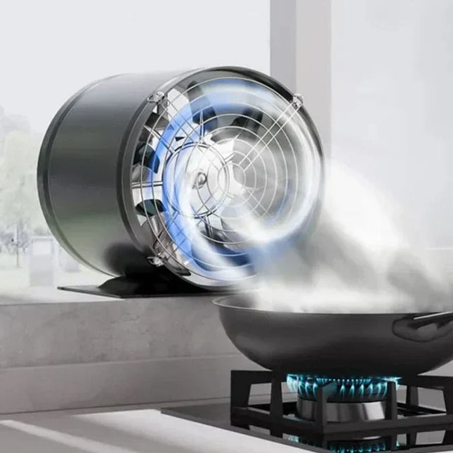 Powerful WhisperFlow Fan | Silent Exhaust | Pure Copper Motor | 2800 RPM | Minimal Noise | Durable Metal Casing | Energy Efficient Ventilation | Odour & Smoke Reducing | For Homes & Offices