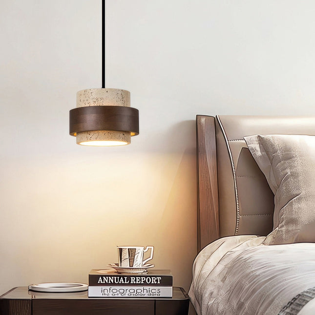 NOVASTONE | Sophisticated Pendant Light for Dining or Bedroom | Stylish & Luxurious Ceiling Fixture
