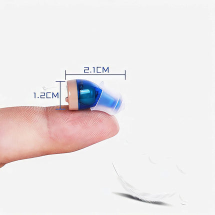 HearPro | Invisible Rechargeable Device for Mild to Moderate Hearing Loss | Effortless Volume Control | Superior Sound Quality | Easy to Use | Long Battery Life | Discreet & Comfortable Design
