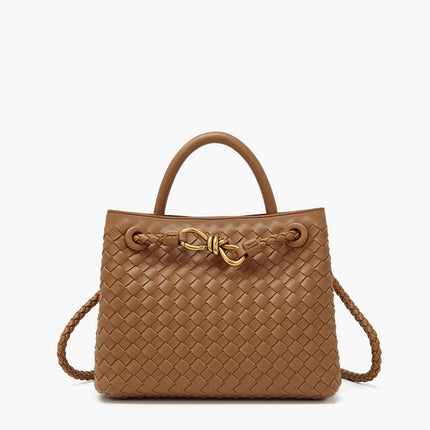 Metal Handle Shoulder Bag | Spacious & Elegant Design | Durable Materials | Versatile for Work & Casual Use | Adjustable Straps | Multiple Pockets for Organization | Timeless Style for Any Occasion