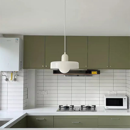Bauhaus Pendant Light | Vivid Colored Glass | Modern Design | Functional Home Decor | Energy Efficient Lighting for Living Room, Dining Room, Bedroom