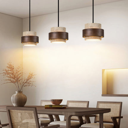 NOVASTONE | Sophisticated Pendant Light for Dining or Bedroom | Stylish & Luxurious Ceiling Fixture