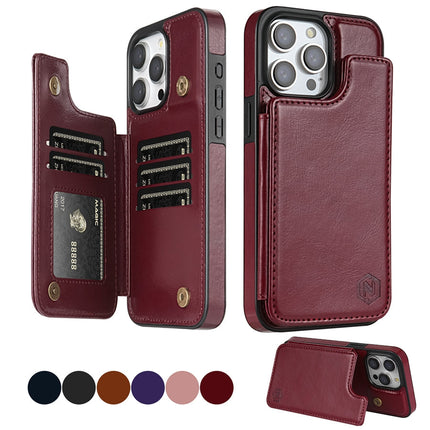 Premium Leather Phone Cover | Card Holder & Magnetic Closure | Stylish & Durable | Multiple Colors