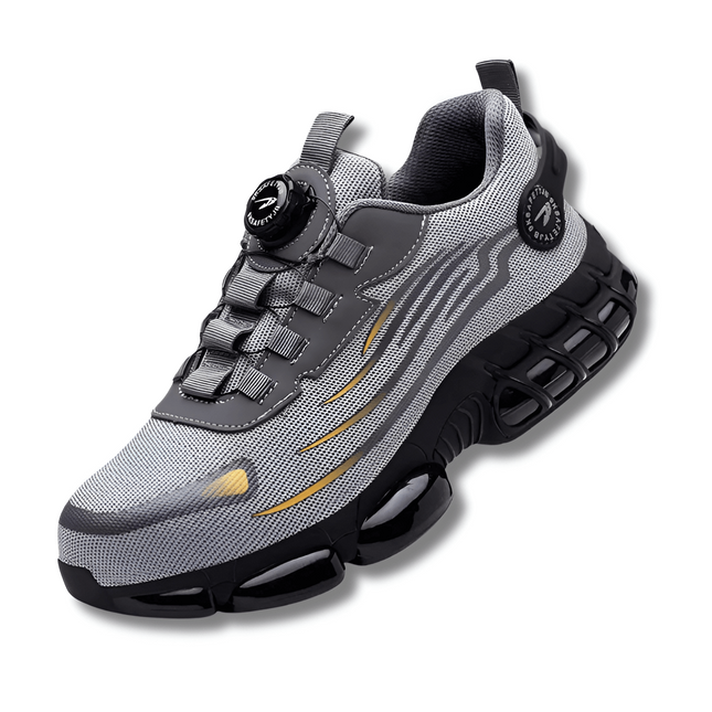Orion | Men's Orthopedic Safety Footwear | Anti-Fatigue Polyurethane Sockliner | Kevlar Puncture-Resistant Soles | Non-Slip Outsole | Quick Switch Technology