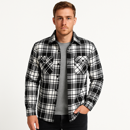 Men's Plaid Lightweight Quilted Jacket | Premium Quality | Durable Design | Casual & Smart Styling | Smooth Zipper Closure | Secure Pockets | Adjustable Fit | Everyday Comfort | Versatile Outdoor Wear