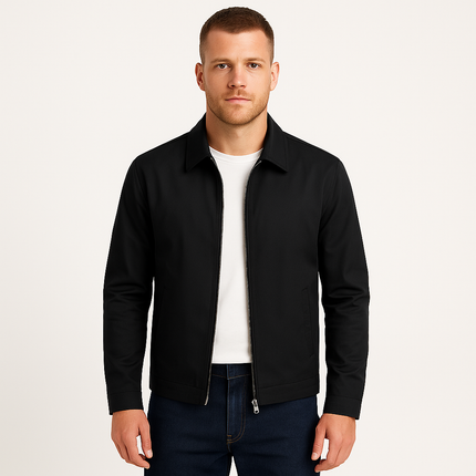 Men's Lightweight Breathable Casual Jacket | Relaxed Fit | Streamlined Design | Versatile Style for Warm Seasons | Ideal for Casual and Semi-Formal Occasions