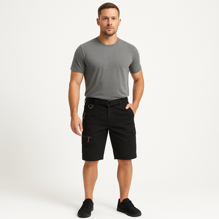 Men's Tactical Shorts | Durable & Comfortable | Versatile Design | Breathable Materials for Outdoor Activities | Flexible Fit for Mobility
