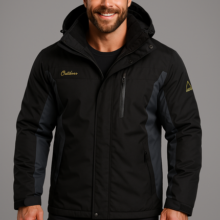 Men's Liam Arctic Thermal Outdoor Jacket | Insulated Winter Protection | Modern Fit | Adjustable Cuffs | Storm Hood | Sub-Zero Temperatures | Sizes M to XXL | Urban & Hiking Style