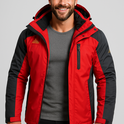 Men's Liam Arctic Thermal Outdoor Jacket | Insulated Winter Protection | Modern Fit | Adjustable Cuffs | Storm Hood | Sub-Zero Temperatures | Sizes M to XXL | Urban & Hiking Style