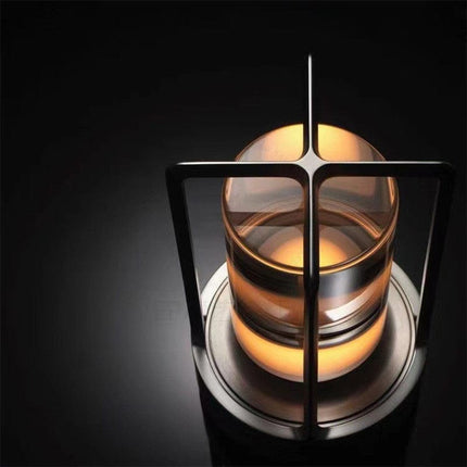 Nordic LED Table Lamp | Elegant Design | Touch Control | 3-Color Modes | USB Rechargeable | Premium Metal & Crystal Glass | Silver, Gold, Black Options | Versatile Home Lighting | IP65 Waterproof