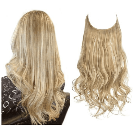 Invisible Wire Hair Extensions | Wavy & Straight Styles | Quick & Secure Application | Lightweight Comfort | Adjustable Wire for Custom Fit | No Clips & Hair-Friendly | Perfect for Effortless Length & Volume
