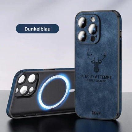 Luxury Leather Case for iPhone | Elegant Design & Shockproof Protection | High-Quality Material | Precise Fit & Cutouts | Thin & Lightweight | Available in Various Colors & Finishes
