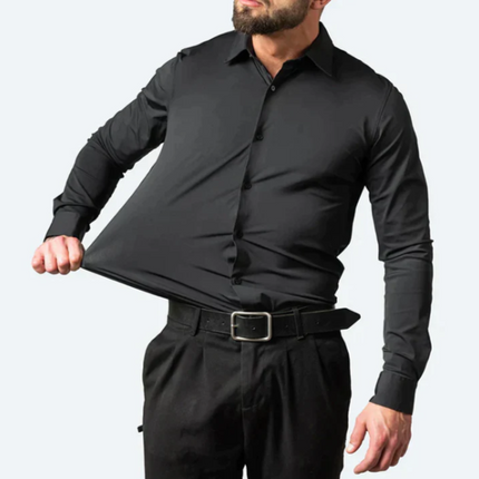 Men's Tailored Fit Stretch Shirt | Effortless Movement | Hugo Collection