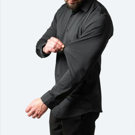Men's Tailored Fit Stretch Shirt | Effortless Movement | Hugo Collection