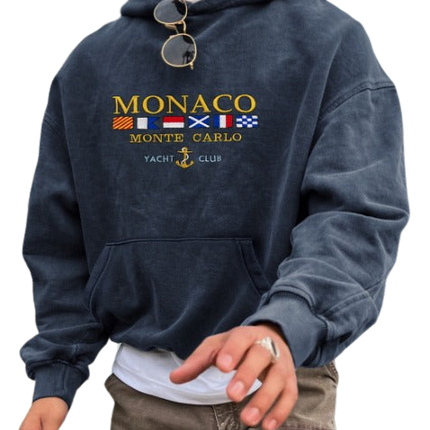 Eduard Hoodie | Luxury Yacht Club Inspired Design | High-Quality Men's Fashion | Refined Comfort | Elegant Monaco Lifestyle | Soft Durable Fabric | Timeless Style | Exclusive Collection
