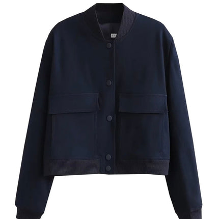 Belle Couture | Women's Zip-Up Outerwear | Regular Fit | Timeless Design | Ribbed Cuffs & Hem | Multiple Colors Available | Chic Detail