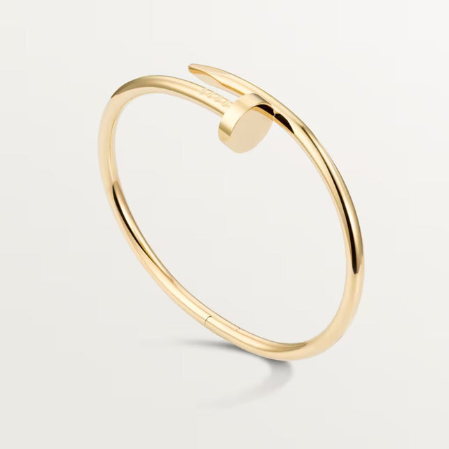 Rion | Industrial-Inspired Nail Design Bracelet | Sleek Minimalist Look | Elegant Polished Finish | Unique Modern Jewelry Accessory